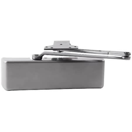 Lcn Manual Hydraulic 4040XP Series Surface Mounted Closers Surface Mounted Closer Heavy Duty Aluminum 4040XP-RW/PA LH US26D DEL